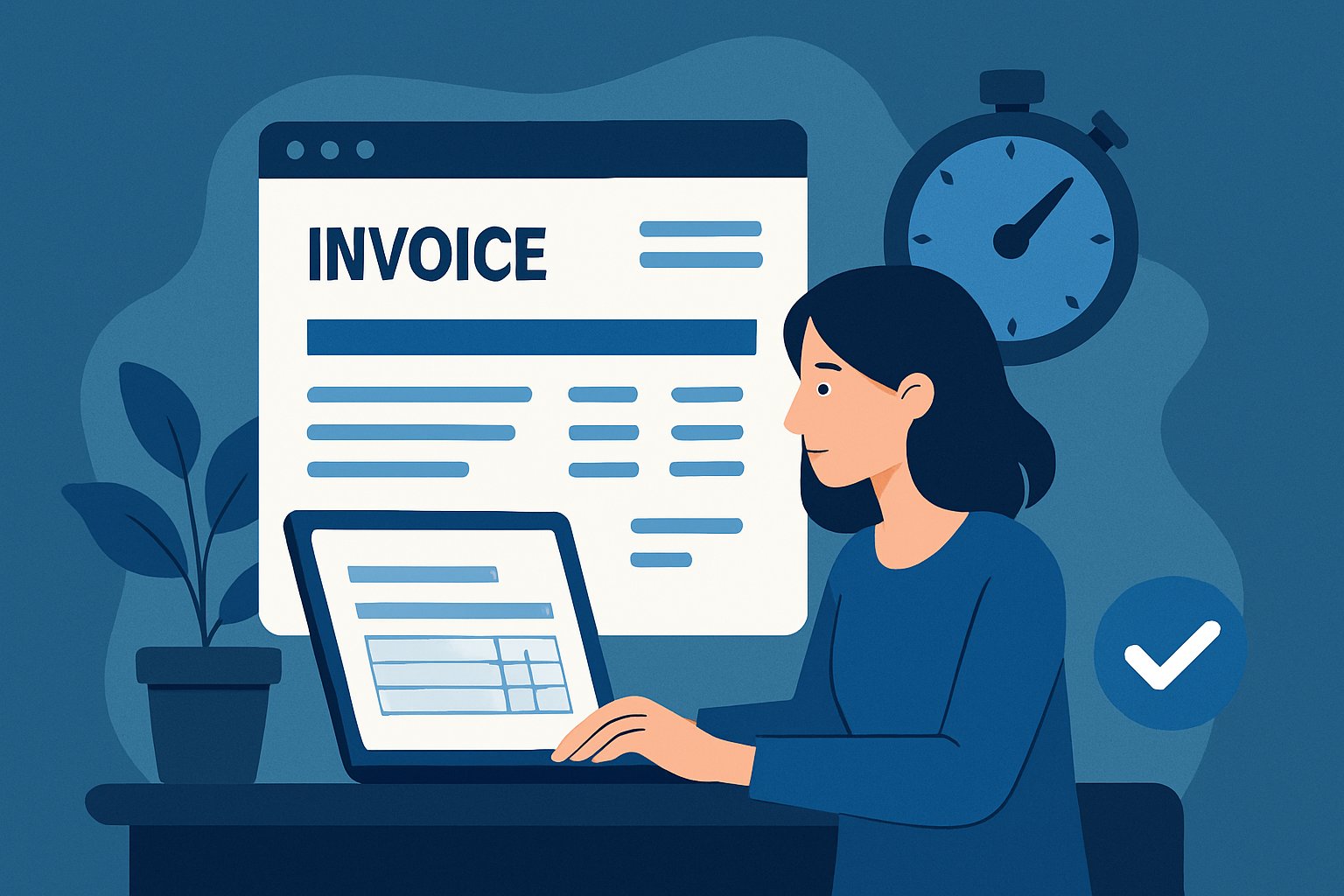 Temps de traitement de l'application de facturation InvoicePro X3