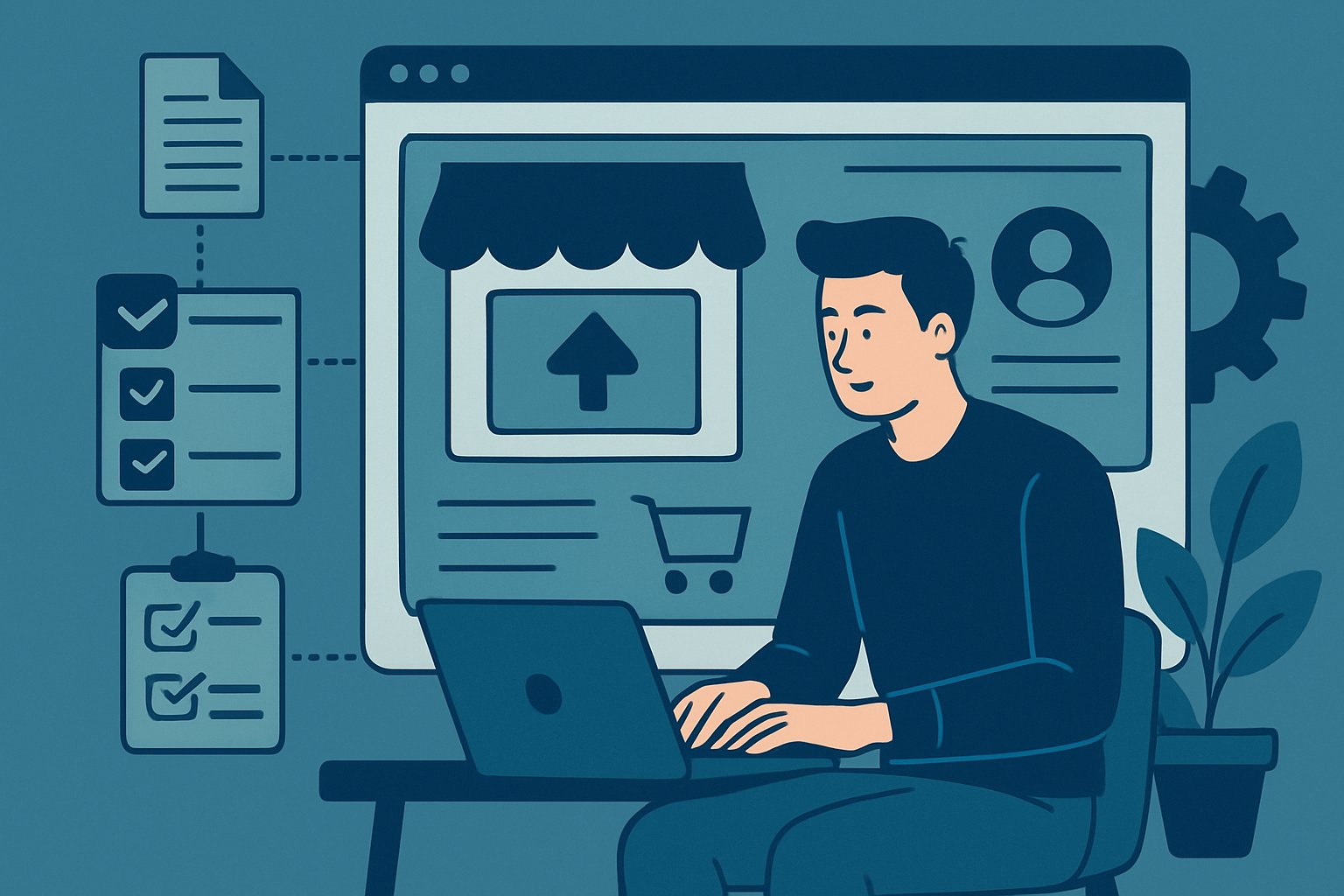 Comment créer une entreprise en ligne : étapes et démarches