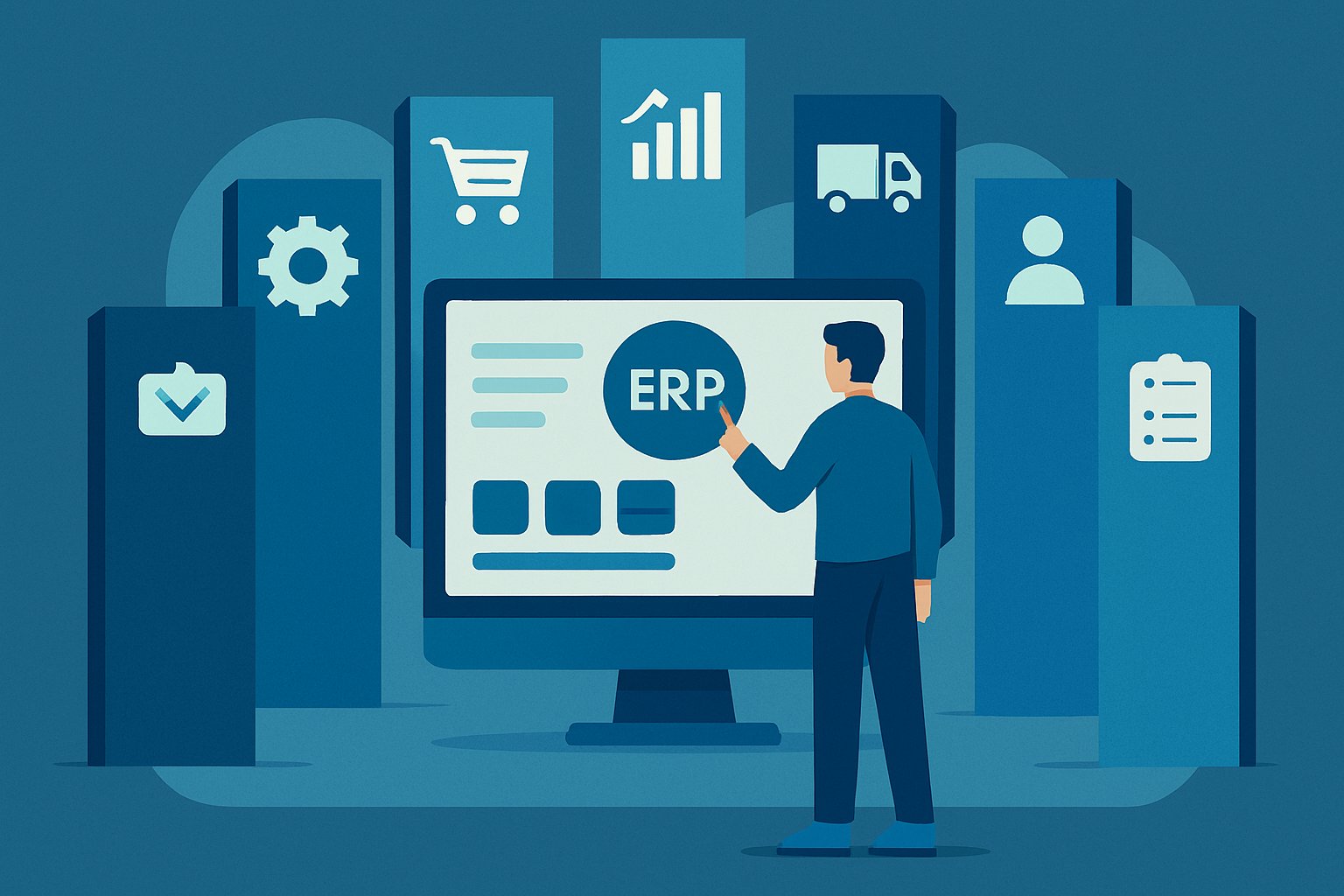 Les 7 piliers de l'ERP SAP